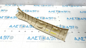Door sill trim rear right inner Lexus ES300h ES350 13-18 beige, worn
