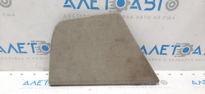 Left trunk pocket trim Toyota Prius V 12-17 beige, dry cleanable