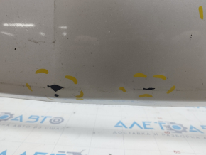 Front bare bumper Chevrolet Volt 11-15 for parking sensors, white, broken mount, worn