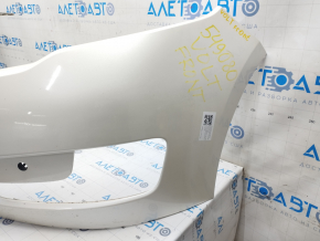 Front bare bumper Chevrolet Volt 11-15 for parking sensors, white, broken mount, worn