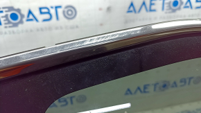 Window blind glass rear right Hyundai Santa FE Sport 13-18 chrome, scratches on chrome