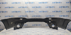 Bare front bumper Dodge Journey 14-20 Crossroad, blue, broken fasteners, scratches, painted, made, cracks
