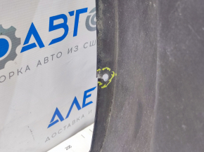 Bare front bumper Dodge Journey 14-20 Crossroad, blue, broken fasteners, scratches, painted, made, cracks