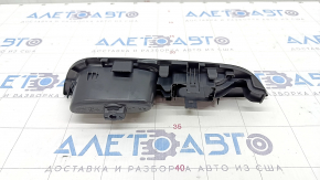 Rear left window lift control trim Nissan Rogue 14-20 black, structure