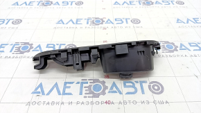 Rear right window lift control trim Nissan Rogue 14-20 black, texture, scratch