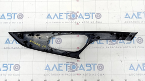 Door trim panel (cards) front right Nissan Rogue 14-20 graphite