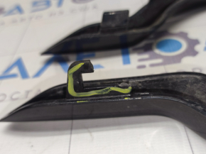 Left fog light frame Dodge Journey 14-20 Crossroad assembled 2 parts, scratches broken fasteners