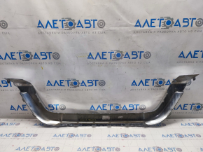 Front bumper trim center Dodge Journey 14-20 chrome Crossroad, dents, scratches, crack, sand