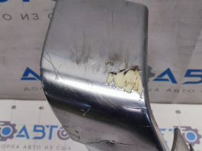 Front bumper trim center Dodge Journey 14-20 chrome Crossroad, dents, scratches, crack, sand