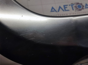 Front bumper trim center Dodge Journey 14-20 chrome Crossroad, dents, scratches, crack, sand