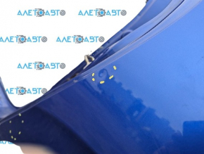Quarter wing rear left Honda Insight 19-22 blue on body, dents