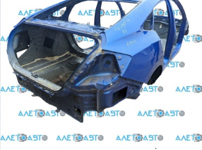 Quarter wing rear right Honda Insight 19-22 blue, on the body, dents