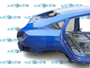 Quarter wing rear right Honda Insight 19-22 blue, on the body, dents