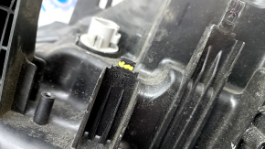 Headlight front right Nissan Rogue 17 - bare halogen, sand, broken mount