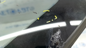 Window blind glass rear left Kia Optima 16- petrol, scratches on glass