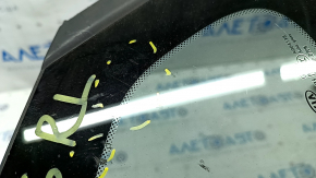 Window blind glass rear left Kia Optima 16- petrol, scratches on glass