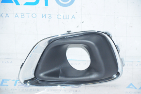 Right fog light frame Jeep Compass 11-16 chrome SIGNEDA