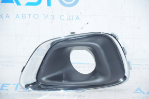 Right fog light frame Jeep Compass 11-16 chrome SIGNEDA
