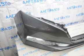 Front bumper bare Nissan Leaf 18- S, SV under 40 kWh graphite dents scratches