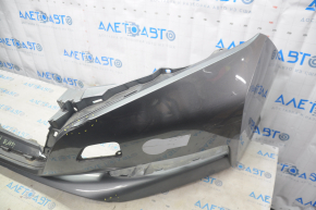 Front bumper bare Nissan Leaf 18- S, SV under 40 kWh graphite dents scratches