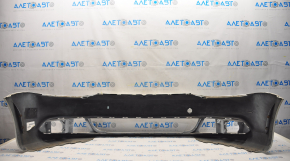 Bare front bumper VW Jetta 11-14 USA white LB9A, scratches, non-factory holes