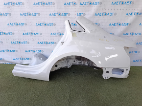 Quarter wing rear left Audi A4 B9 17- white, butt