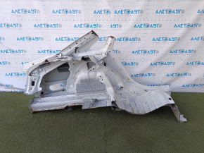 Quarter wing rear left Audi A4 B9 17- white, butt