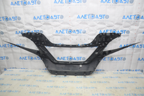 Nissan Leaf 18-22 radiator grille frame black gloss with chrome molding broken fastening sand scratch