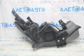 Headlight front left complete Nissan Leaf 18- halogen with sand mount