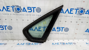 Window blind glass rear right VW Passat b7 12-15 USA matte, molding peeling off, scratch on glass