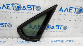 Window blind glass rear right VW Passat b7 12-15 USA matte, molding peeling off, scratch on glass