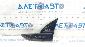 Molding emblem wing left Chevrolet Volt 11-15 broken guides and 1 fastener