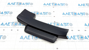 Door sill trim rear right Lexus CT200h 11-17 black, worn