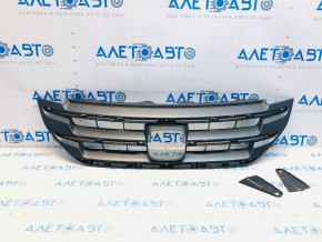 Base of radiator grill grill Honda CRV 12-14 prerest TW broken two fasteners