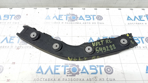 Rear bumper mount left Chevrolet Volt 11-15 missing fragment, mount broken