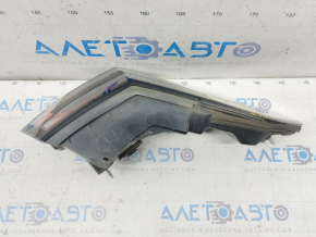 Lamp outer wing left Chevrolet Volt 11-15 LED scratches, glass defect along the edge