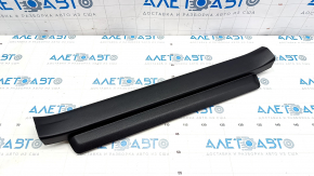 Door sill trim front right Lexus CT200h 11-17 black, worn