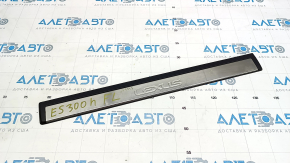 Door sill trim front left outer Lexus ES300h ES350 13-18 chrome, bumps on chrome, worn