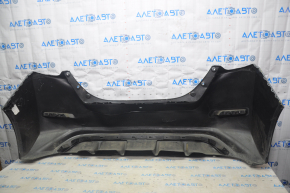 Rear bumper bare Nissan Leaf 18-22 graphite torn dented broken fasteners