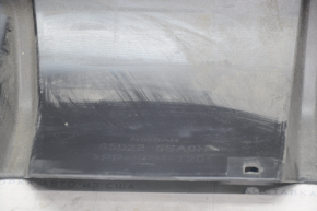 Rear bumper bare Nissan Leaf 18-22 graphite torn dented broken fasteners