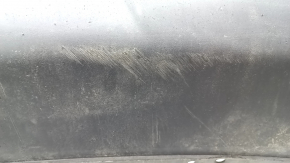Bare front bumper Nissan Rogue 17 - silver, scratches, dents