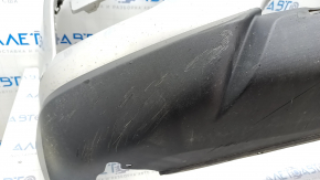Bare front bumper Nissan Rogue 17 - silver, scratches, dents