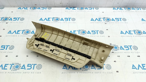 Door sill trim rear left Lexus RX350 RX450h 10-15 beige, with chrome trim, bumps on chrome