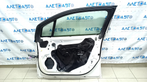 Door assembly front right Chevrolet Volt 11-15 white GBN, keyless, butt
