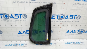 Window blind glass rear left VW Tiguan 09-17 chrome scratches on chrome, scratches on glass