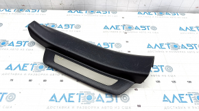 Door sill trim rear left Lexus RX350 RX450h 10-15 black, with chrome trim, bumps on chrome, worn