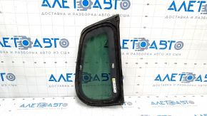 Window blind glass rear left VW Tiguan 09-17 matte scratches on glass