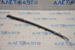 Front bumper molding right Nissan Pathfinder 13-16 prerest chrome, sand, broken mount