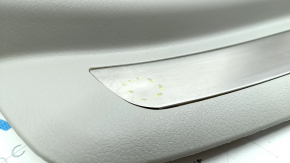 Door sill trim rear right Lexus RX350 RX450h 10-15 gray, with chrome trim, butt on chrome, worn