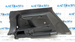 Left arch trim Nissan Rogue 14-20 black under 2 rows, scratches